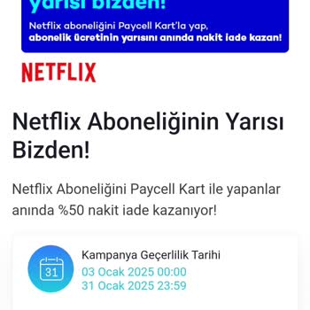 Paycell Üzerinden Netflix Ödemesi Ve İade Sorunu