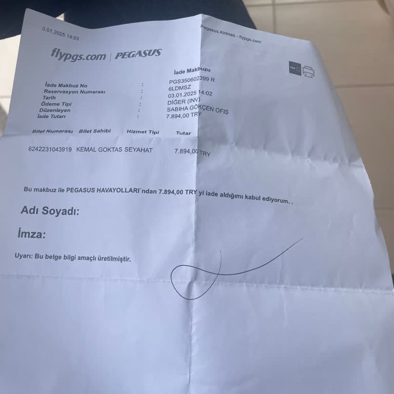 Uzayan İade Süresi Mağduriyeti