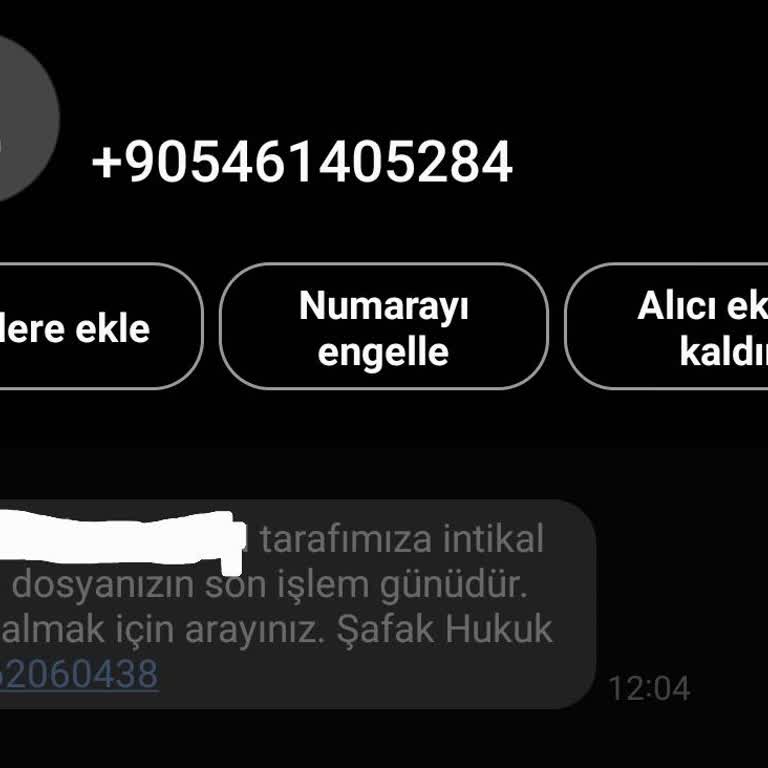 Yanıltıcı Hukuk Mesajlarıyla Rahatsızlık