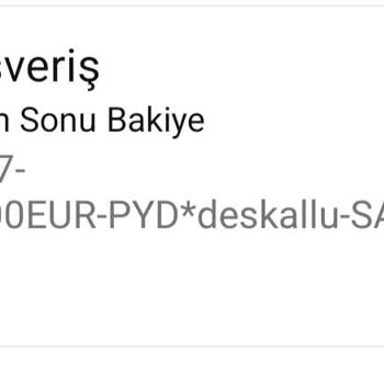 Garanti Hesabımdan Onaysız İşlemler