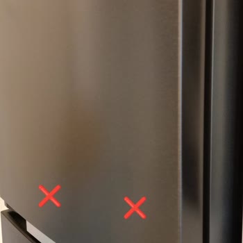 Severek Aldığımız Buzdolabında Kapak Göçükleri Sorunu