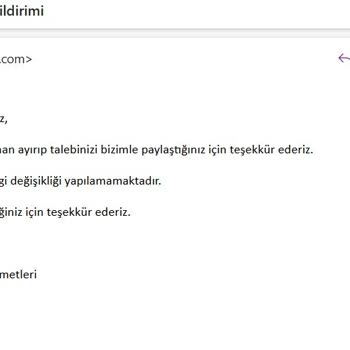 Yanlış Fatura Bilgisi Sorunu