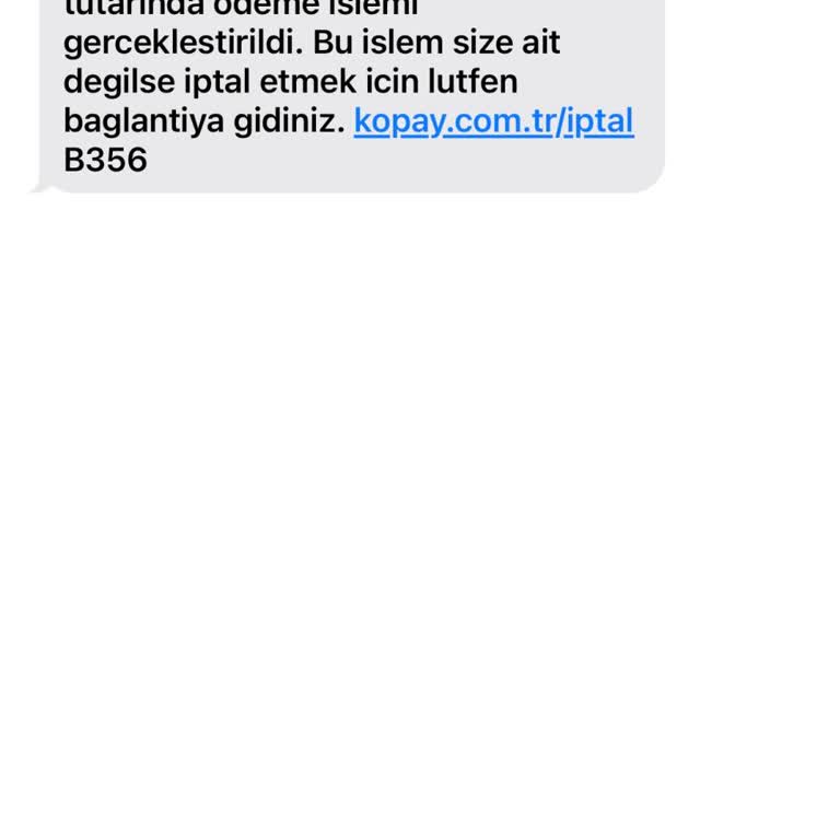 Yetkisiz Mobil Ödeme İşlemi