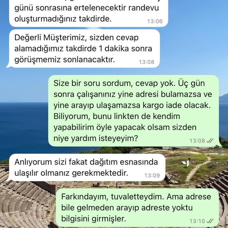 Kargo Teslimatında İletişim Sorunu
