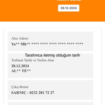 Kayıp Ve Hasarlı Ürün İçin Çözüm Bekliyorum