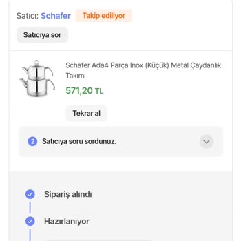 Çaydanlık Siparişim Neden Hâlâ Gönderilmedi?