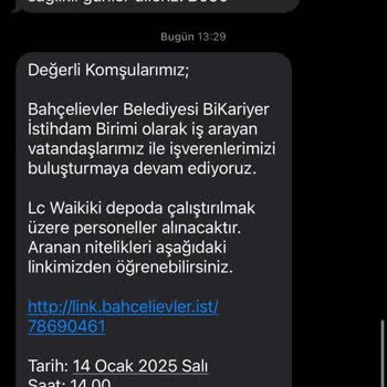 Yanlış Mesajlaşma: Bahçelievler'den Kocaeli'ne
