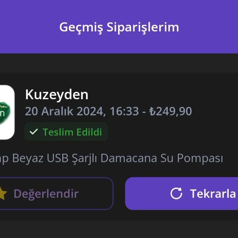 Eksik Ve Kullanılmış Ürün Teslimatı Sorunu