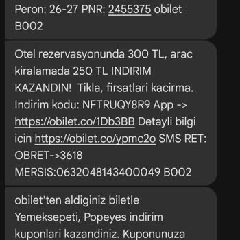 İade Edilmeyen Bilet Ücreti Ve Müşteri Hizmetleri Sorunu
