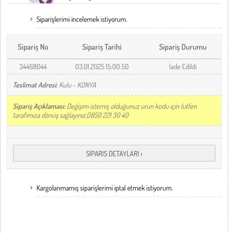 Sefamerve'den İade Sürecinde Uzun Bekleme Sorunu