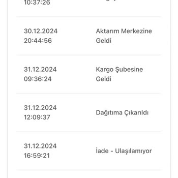 Kargo Teslimatında Yaşanan Gecikme Ve İletişim Eksikliği