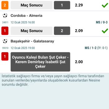 Nesine.com'da Yanlış Değerlendirilen Bahis