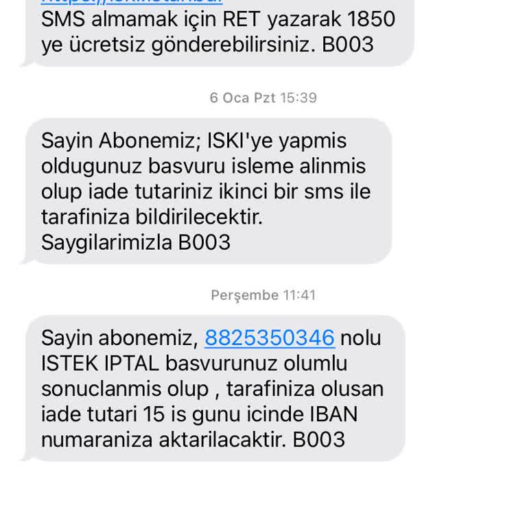 Abonelik İptali Sonrası İletişim Sorunu