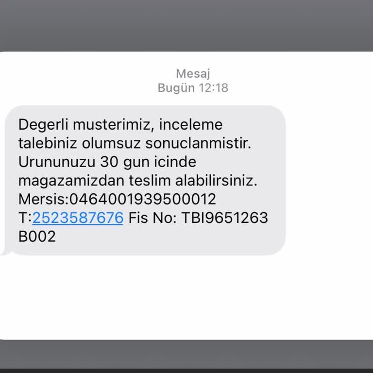 Hotiç Ayakkabıda Dikiş Hatası Ve Değişim Sorunu