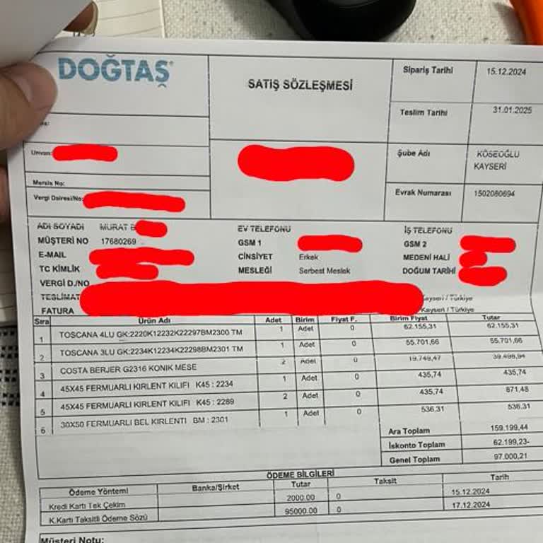İade Edilmeyen Ön Ödeme: İptal Edilen Siparişin Ücret Sorunu
