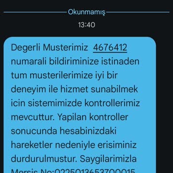 Passo Uygulaması Ve Web Sitesinde Hesap Erişim Sorunu