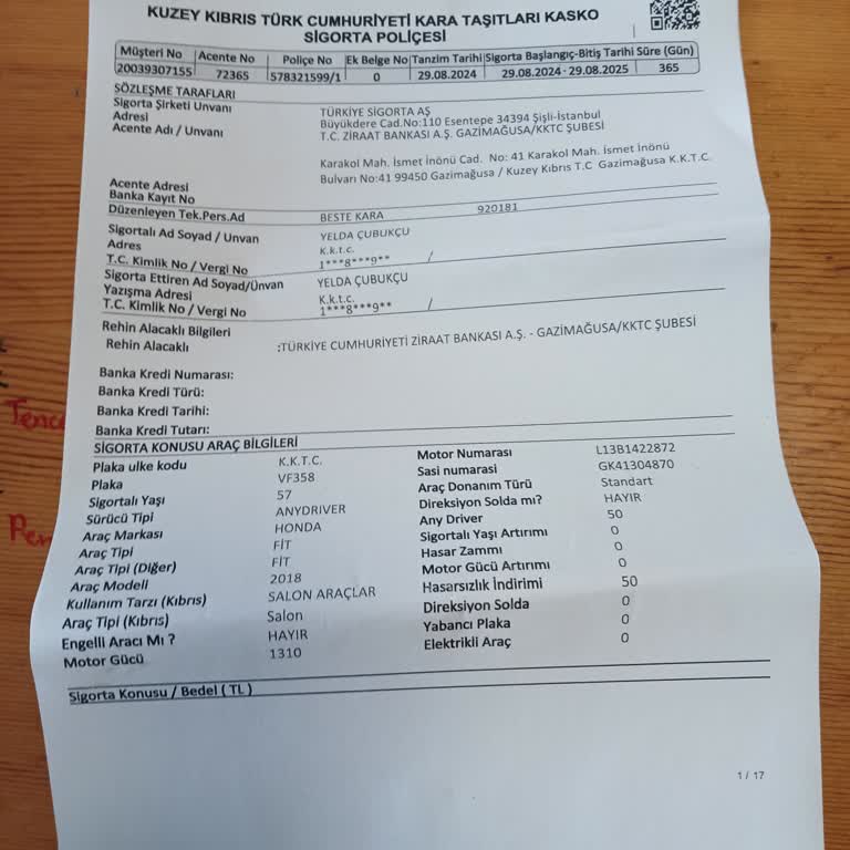 Otomatik Sigorta Yenilemesi Yapılmadı Trafik Cezası Yedim