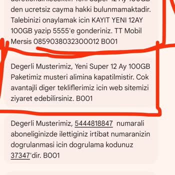 Türk Telekom Yanlış Bilgilendirme Ve İade Sorunu