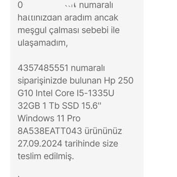 Yeni Alınan Laptopta Fabrika Hatası Ve İade Sorunu