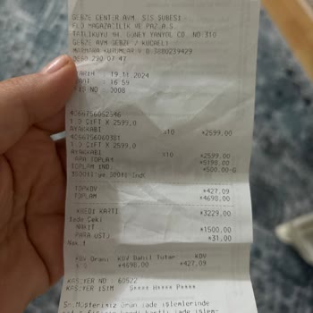 Yanlış Numara Ayakkabı Mağduriyeti