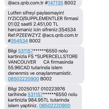 Yetkisiz İşlemlerle Mağduriyet