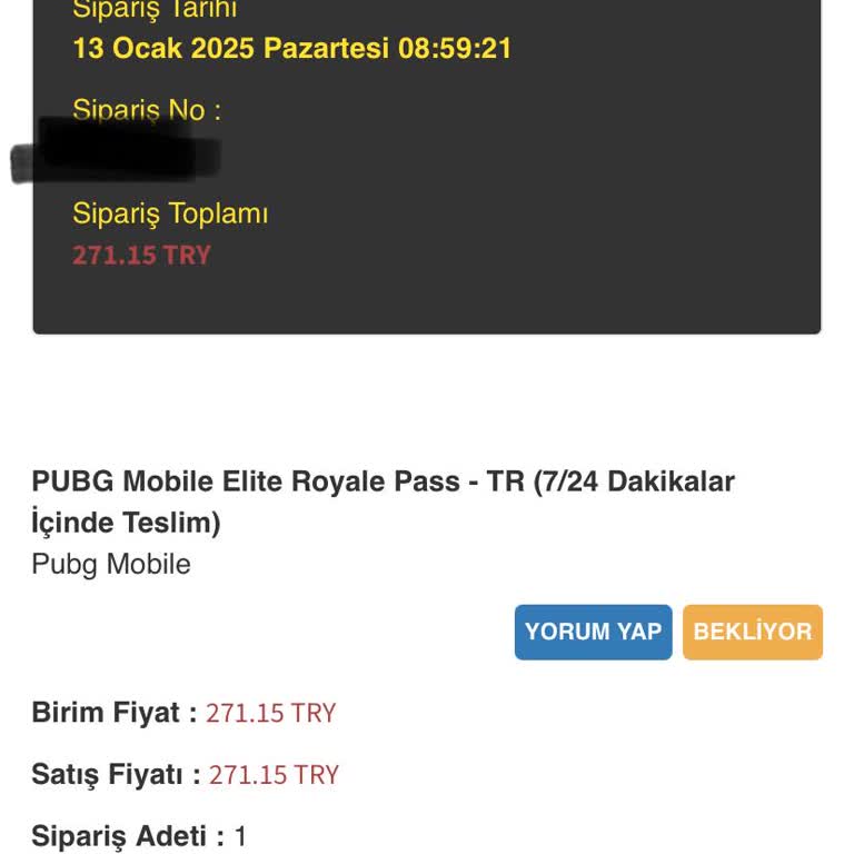 Geciken Royale Pass Teslimatı Ve İletişim Sorunları