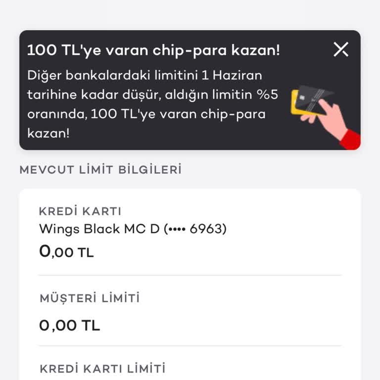 Akbank Mobil Uygulama İle Limit Sorunu