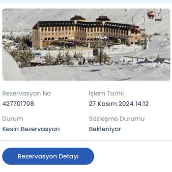 Kayak Otelinde Kayak Yapılamaması Mağduriyeti