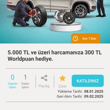VakıfBank Kampanya Puanı Yüklenmedi