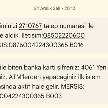 Kart Gecikmesi Ve Teknik Arızalarla Mağduriyet