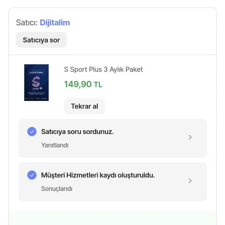 Yanlış Kod Gönderimi Ve Çözülmeyen Şikayet