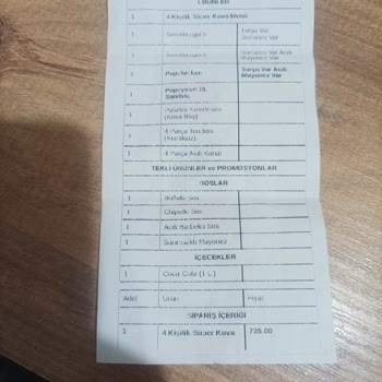 Eksik Ürünler Ve İletişimsizlik Sorunu