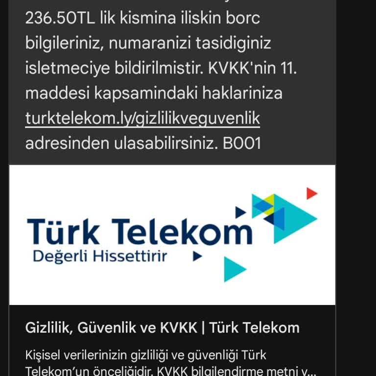 Numara Taşıma Sonrası Beklenmedik Borç