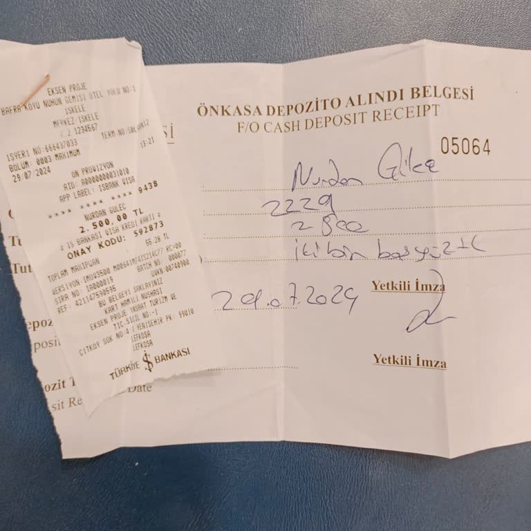 Nuhun Gemisi Otelinde Depozito İadesi Sorunu