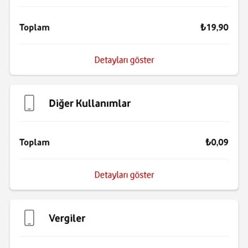 Vodafone Faturasında Beklenmedik Artış Ve Bilinmeyen Paket