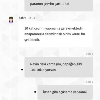 Çevrim Şartları Mağduriyeti