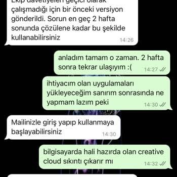 İlgisiz Müşteri Hizmeti Ve Lisanssız Ürün Sorunu