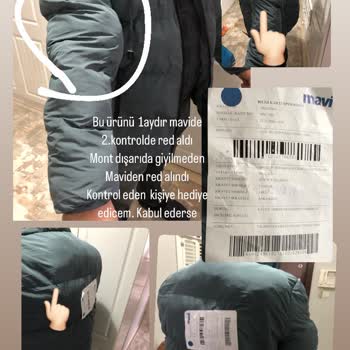 Mavi Şube İade Talebimi Reddediyor