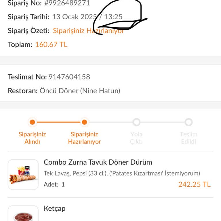 Trendyol GO Siparişinde Uzun Gecikme