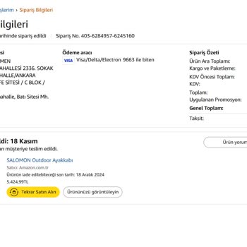 Salomon Ayakkabının Hızlı Deformasyonu