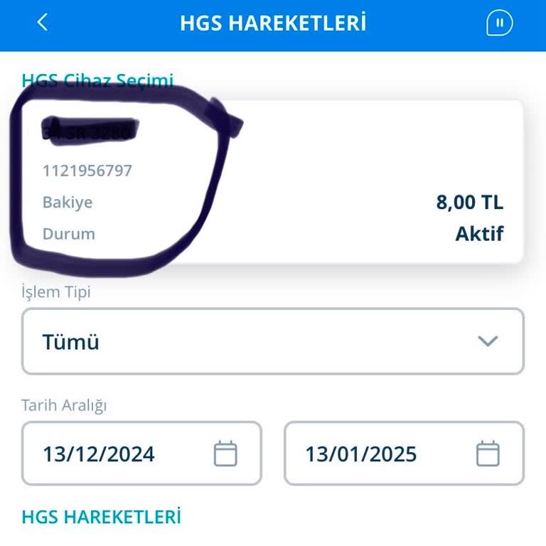 Denizbank HGS Yükleme Sorunu Ve Cezalı Geçişler