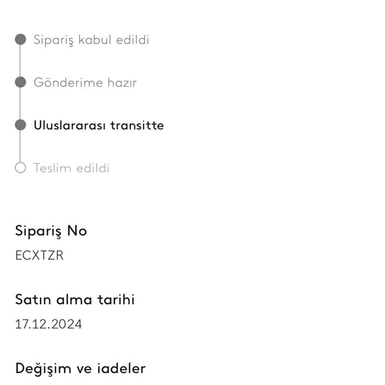 Mango'dan Alınan Montun Teslimat Sorunu