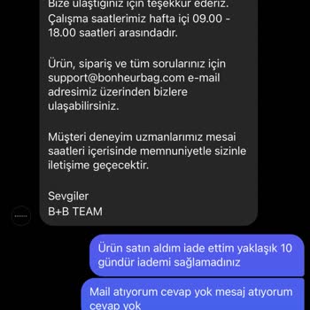 Cevapsız İadelerle Mağduriyet