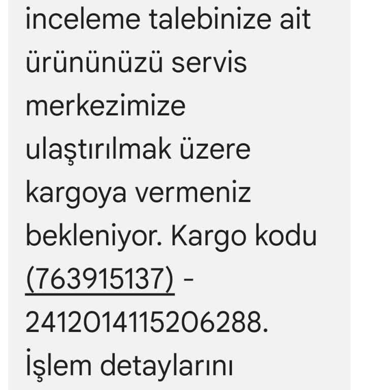 Karaca Robotea Cihazımın Onarımı Ve İade Sorunu