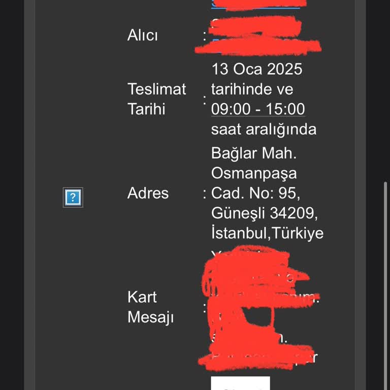 Geç Teslimat Nedeniyle Mağduriyet Yaşadım