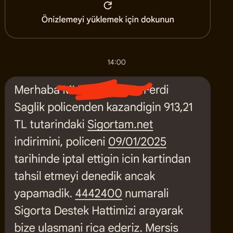 Yanıltıcı Bilgiyle Sigorta İptalinde Mağduriyet