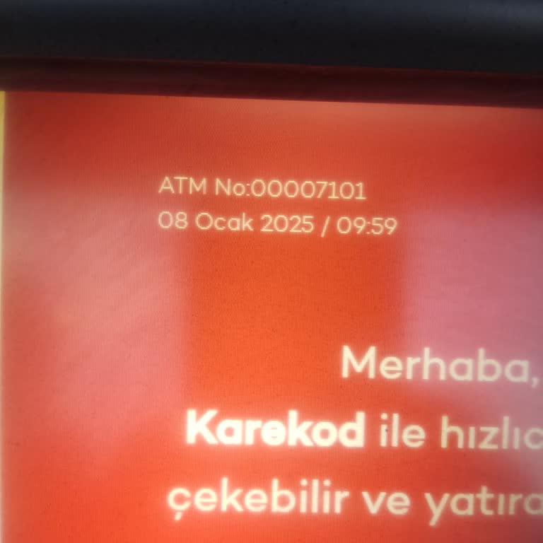 ATM'de Kalan Param Ve İletişim Sorunu