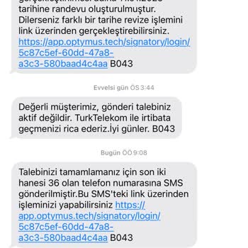Teslim Edilemeyen Hat Ve İletişim Sorunu
