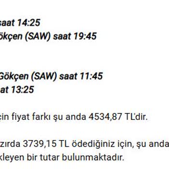 Bilet Değişiminde Müşteri Hizmetleri Ve Ek Ücret Sorunu