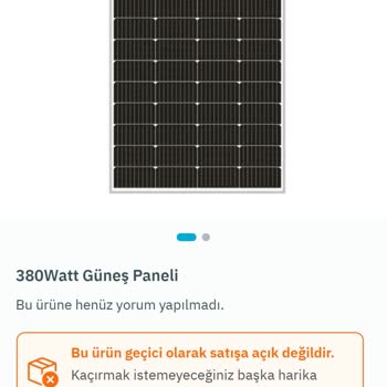 Epttavm Güneş Paneli Siparişim İptal Edildi, Mağdurum